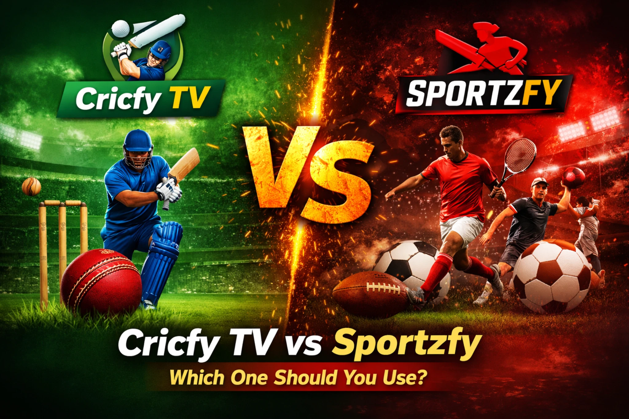 Sportzfy Vs Cricfy TV